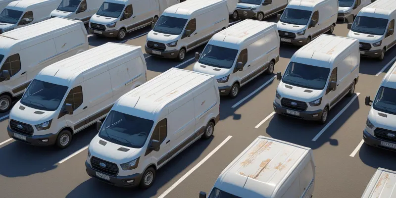 Fleet of Vans